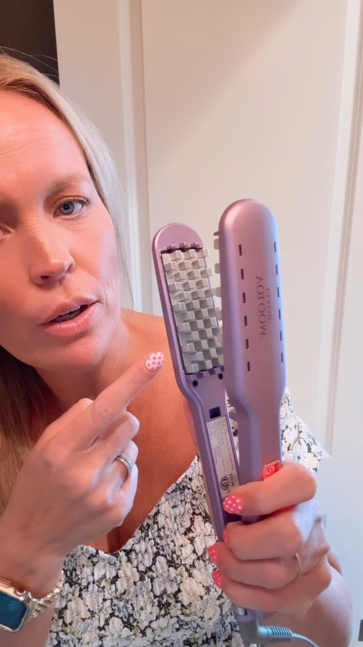 Voloom is a root-volumizing hair iron that uses a patented waffle-pattern plate to create hidden texture under the top layers of hair, giving instant, long-lasting lift and fullness. It’s not a crimper—its unique design adds volume without showing marks. Great for fine, flat, or aging hair, it works in minutes and holds volume for days without heavy products.

Available in three sizes (Rootie, Petite, Classic) based on hair type and length. Heats up to 395°F, with auto shut-off and a travel-friendly design. Loved by users for delivering salon-like volume at home—quickly and easily.

#LTKBeauty