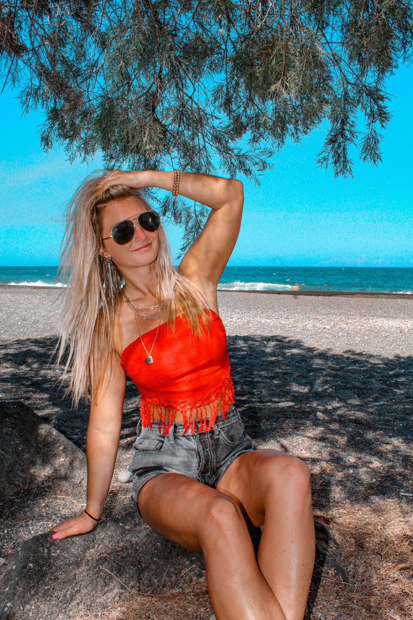 Black beach 🖤🐚🐟

“Beach” for fit 🔗
#beachoutfit #westernfashion #westernstyle #westernwear #greece #santorini #summeroutfit 

#LTKTravel #LTKSeasonal #LTKU