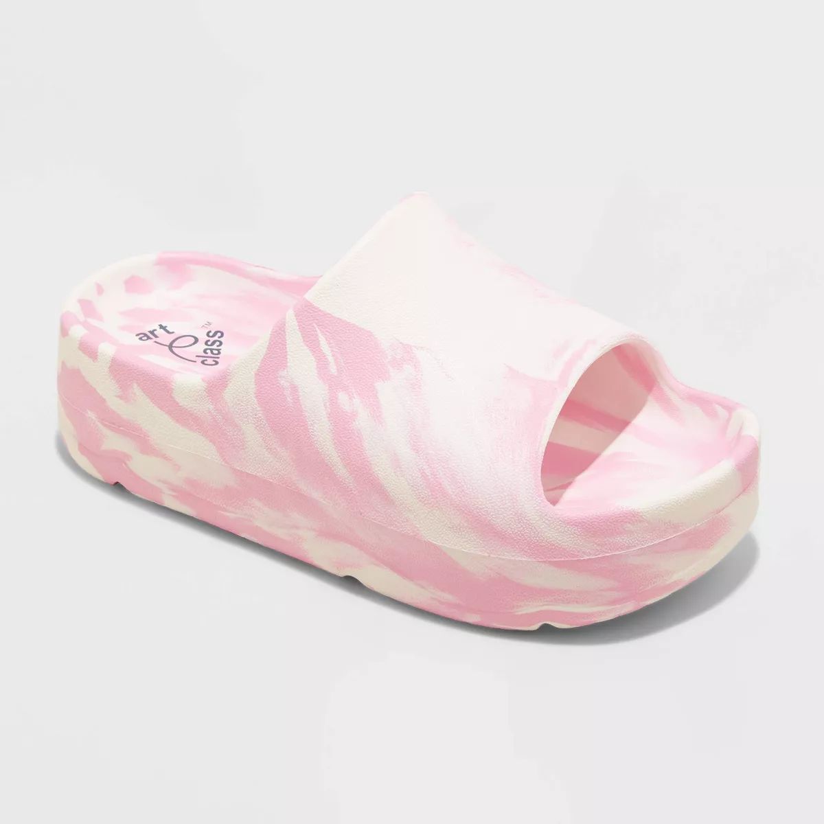 Kids' Edie Slide Sandals - art class™ Pink 1 | Target