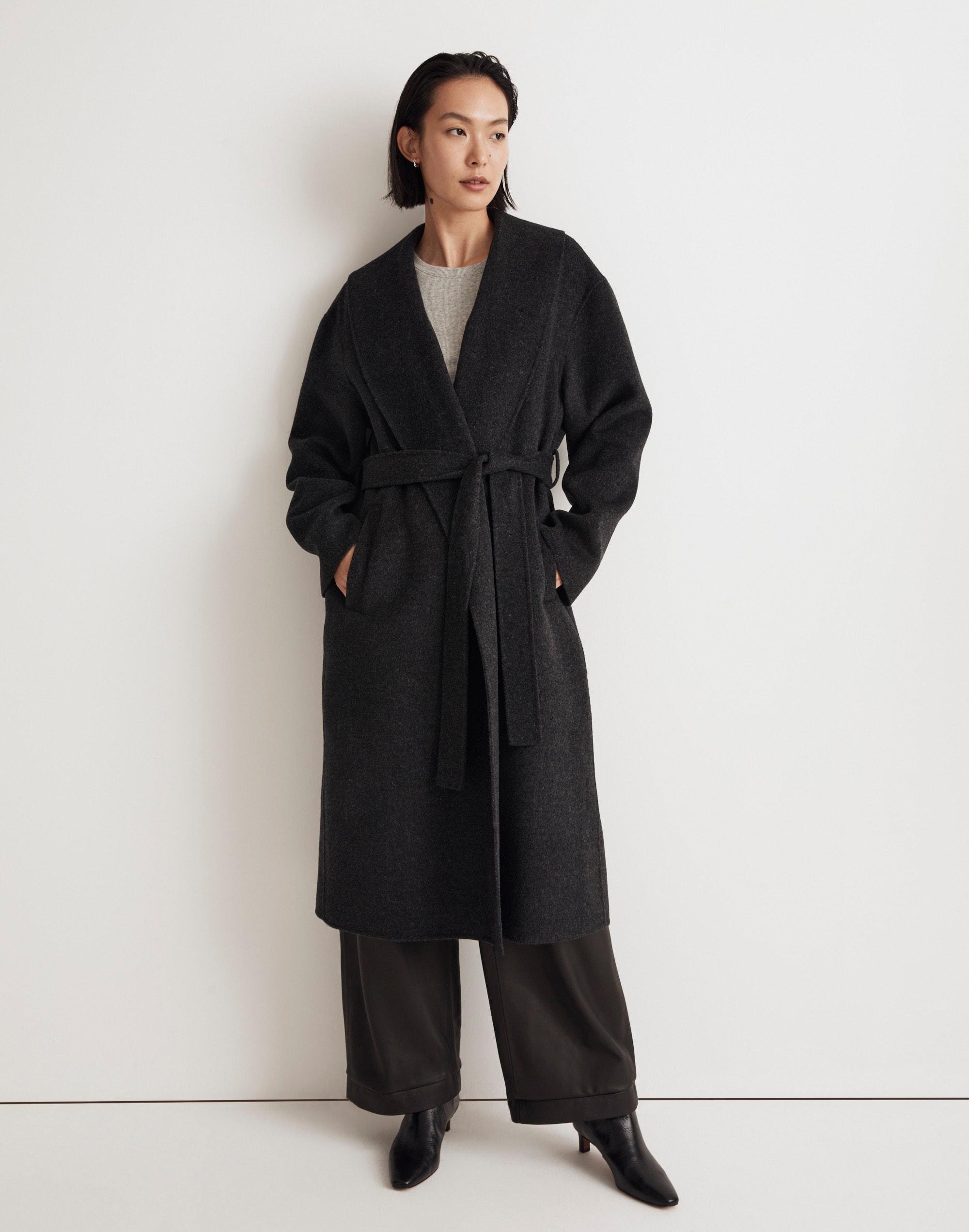 Double-Faced Robe Coat | Madewell