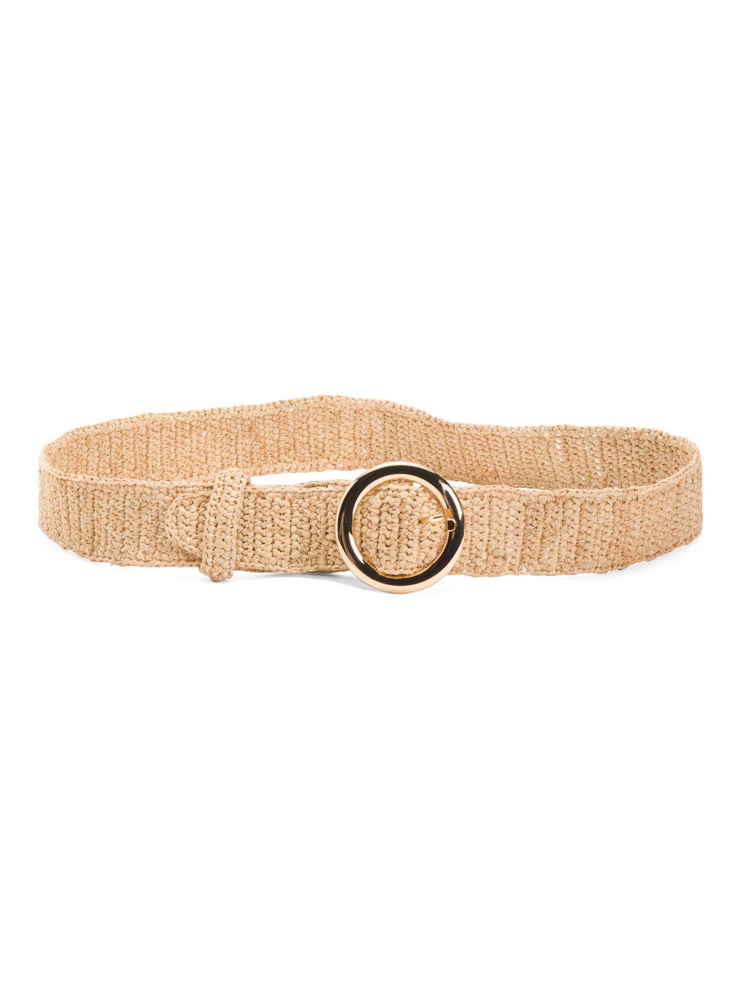 Raffia Natural Belt | TJ Maxx