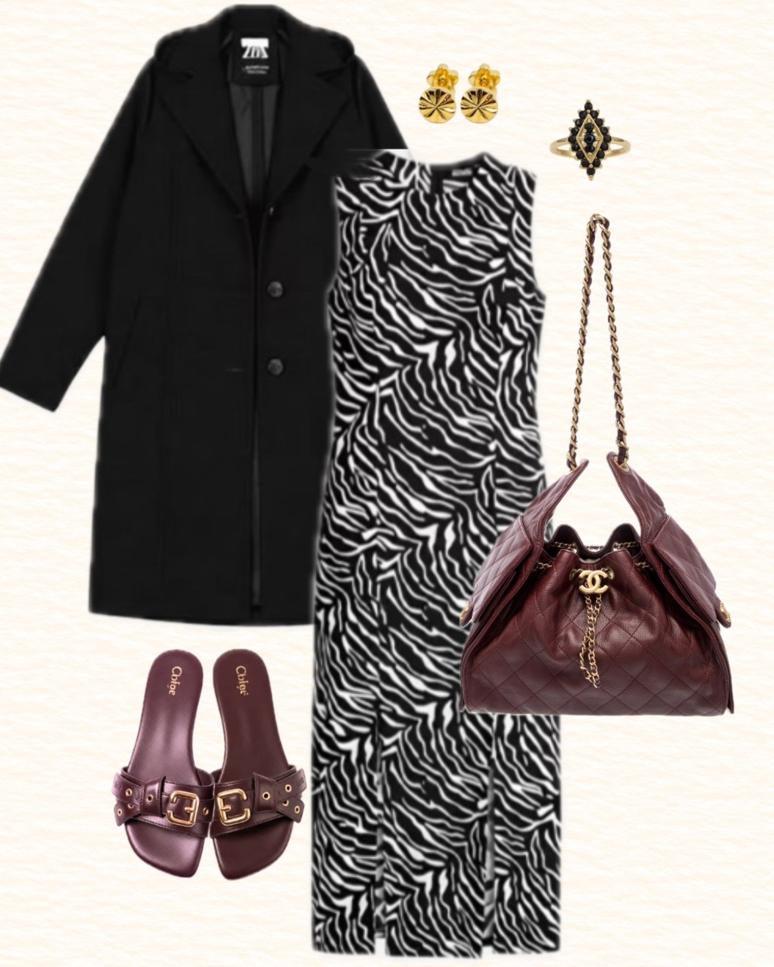 Wore this zebra dress last fall in Savannah. It works perfectly with a black wool coat and some pops of burgundy.

#LTKootd #LTKTravel #LTKSaleAlert