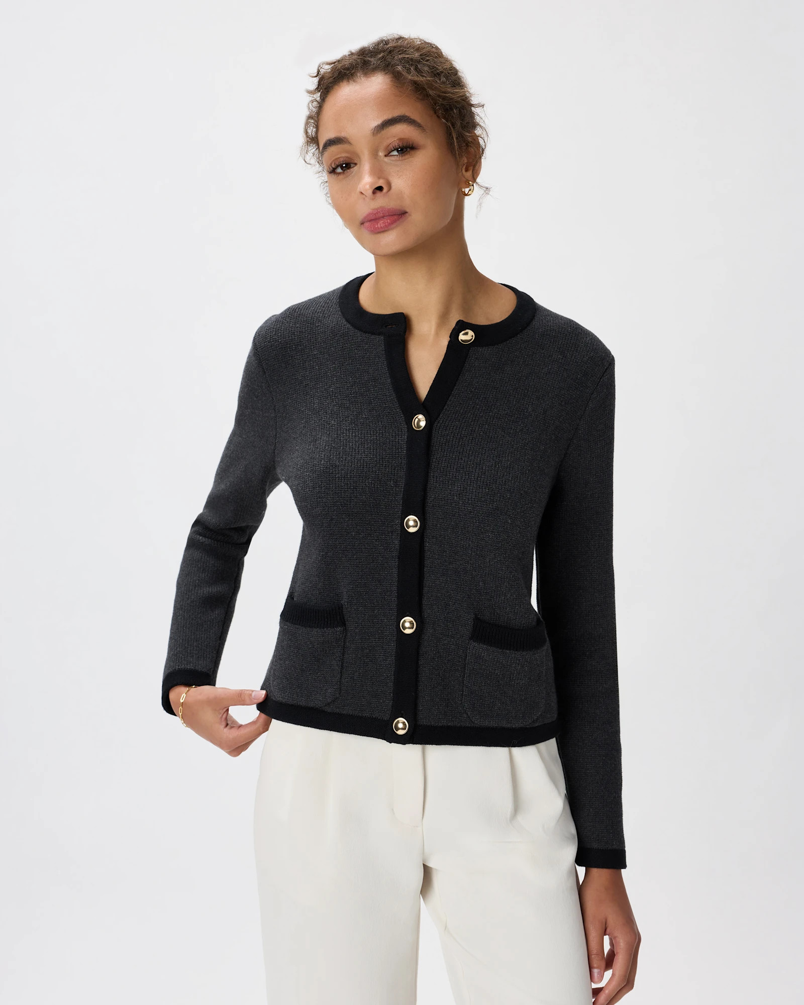 100% Organic Cotton Sweater Jacket | Quince