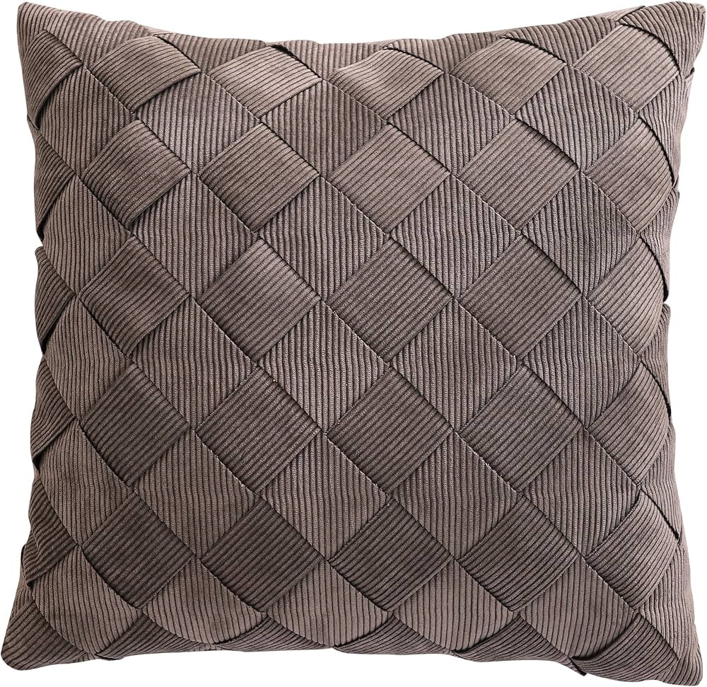 Tosleo Fall Throw Pillow Covers 18x18 inch Hand Knitting Style Pillowcase Vintage Decorative Boho... | Amazon (US)