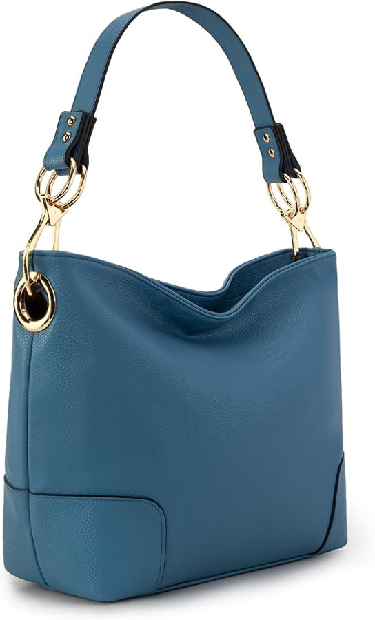 Montana West Medium Hobo Bags for Women Top Handle Satchel Shoulder Purse Bucket Handbag | Amazon (US)