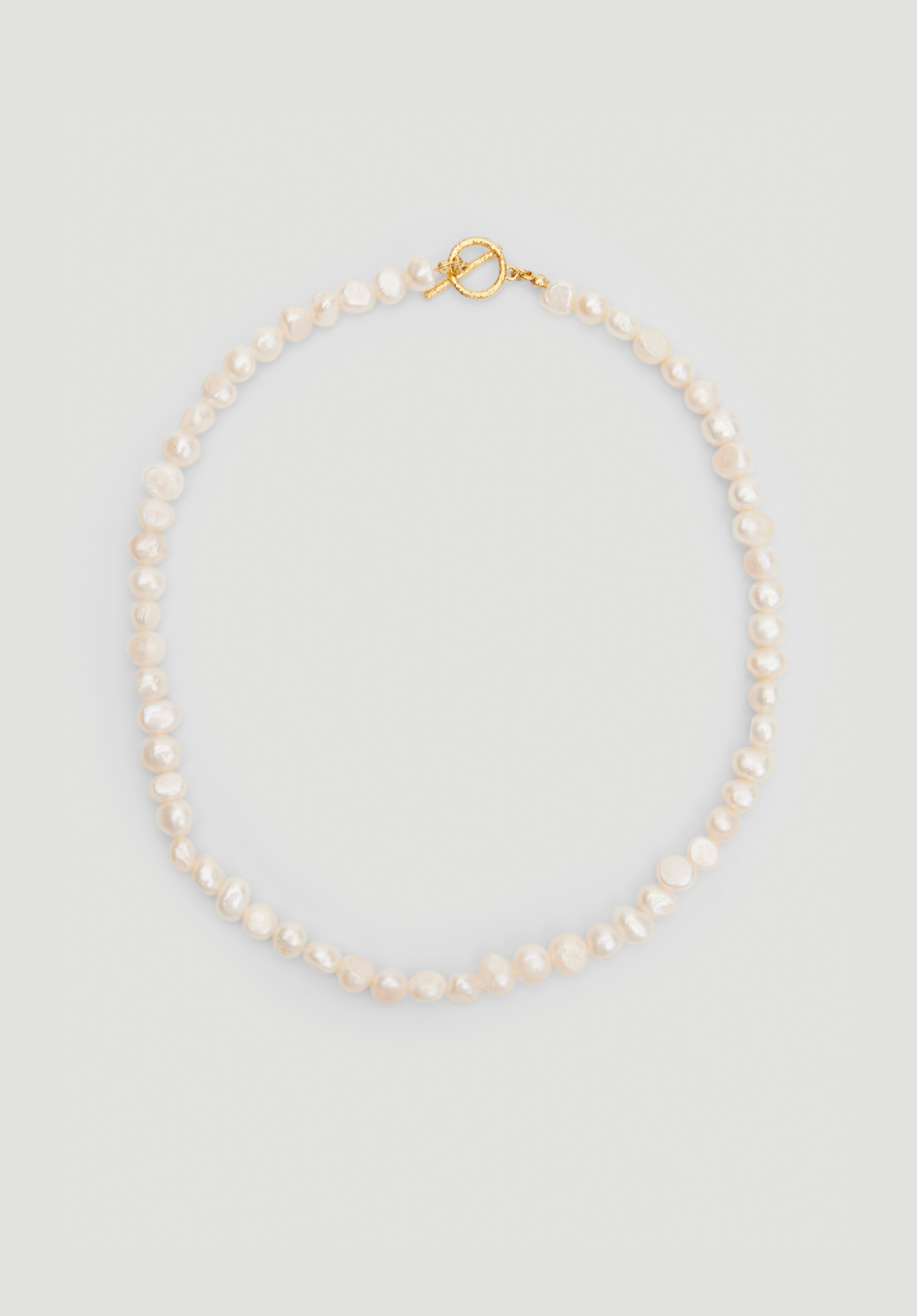 Freshwater Pearl T-Bar Necklace | Hush UK