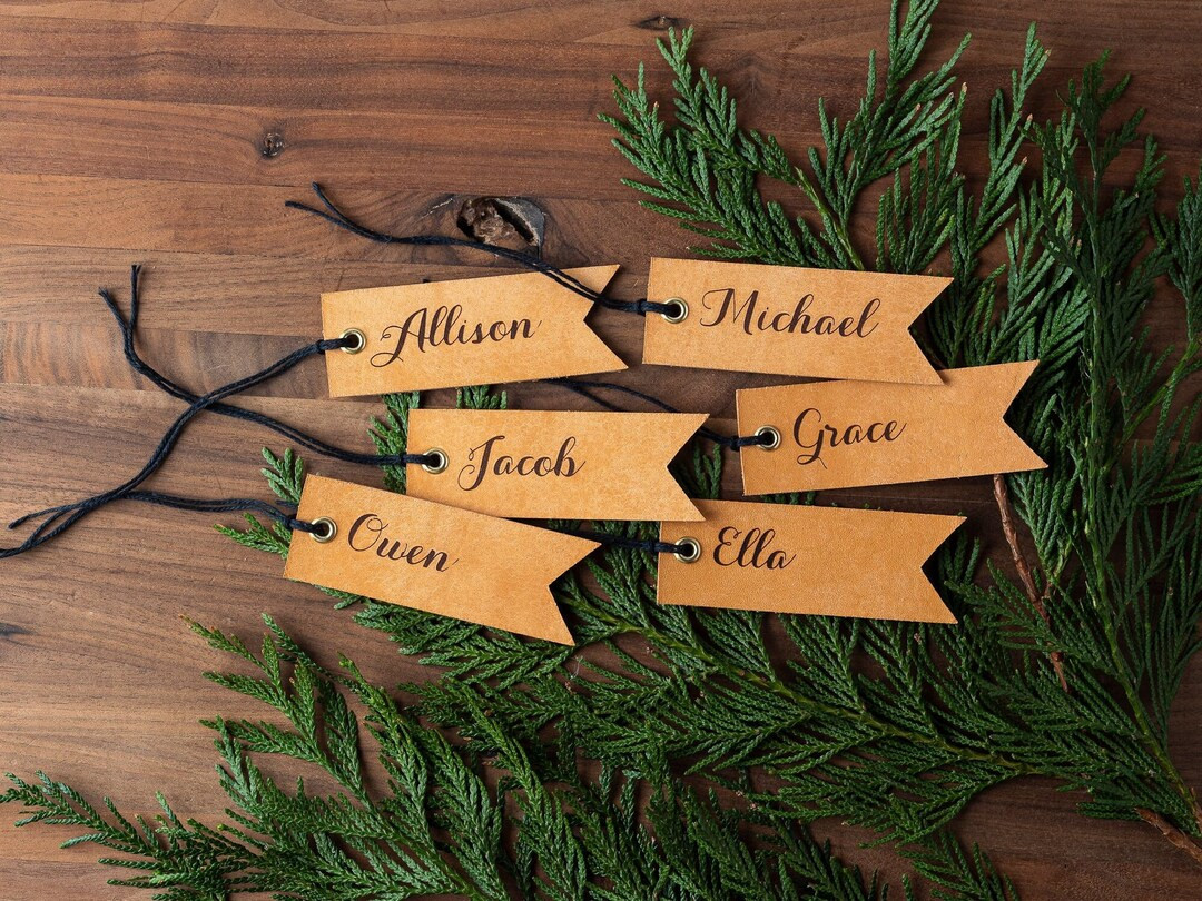 Personalized Stocking Tags personalized Tags, Custom Family Name Tags, Custom Stocking Tags, Chri... | Etsy (US)