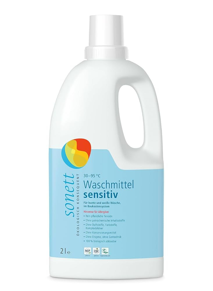 Sonett Waschmittel sensitiv, 2l (1er Pack) | Amazon (DE)