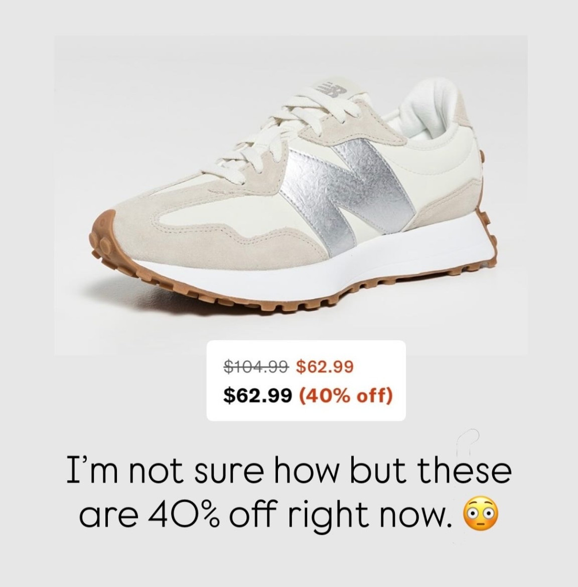 I’m not sure how but these are 40% off right now. 😳