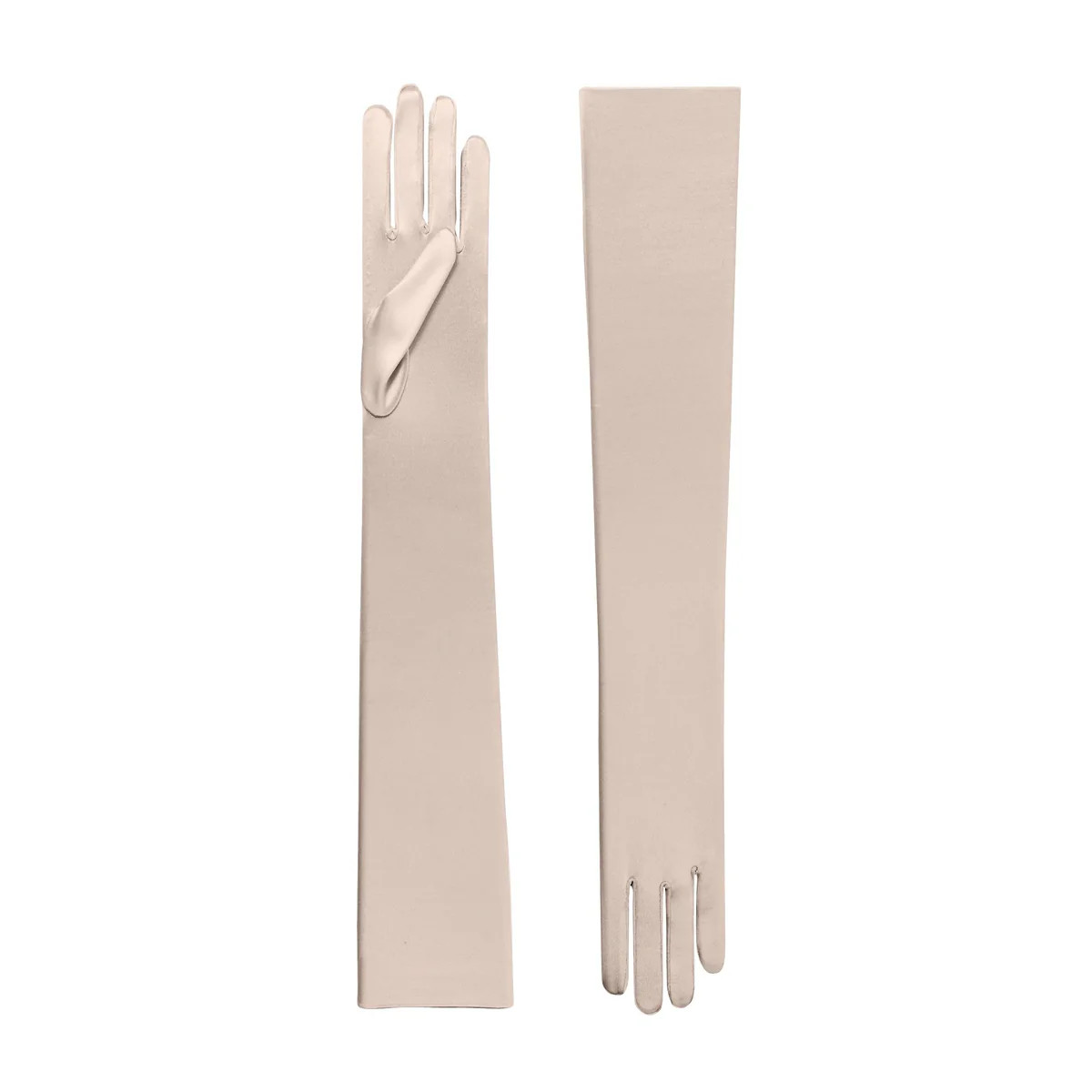 Satin Opera Gloves - Hermione | Cornelia James