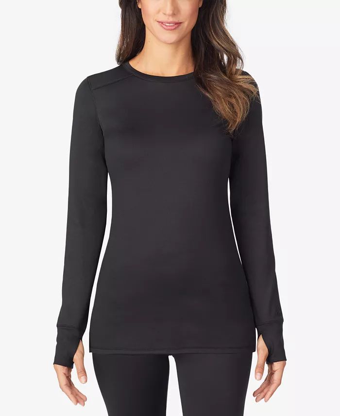 Cuddl Duds Women's Thermawear Long Sleeve Top - Macy's | Macy's