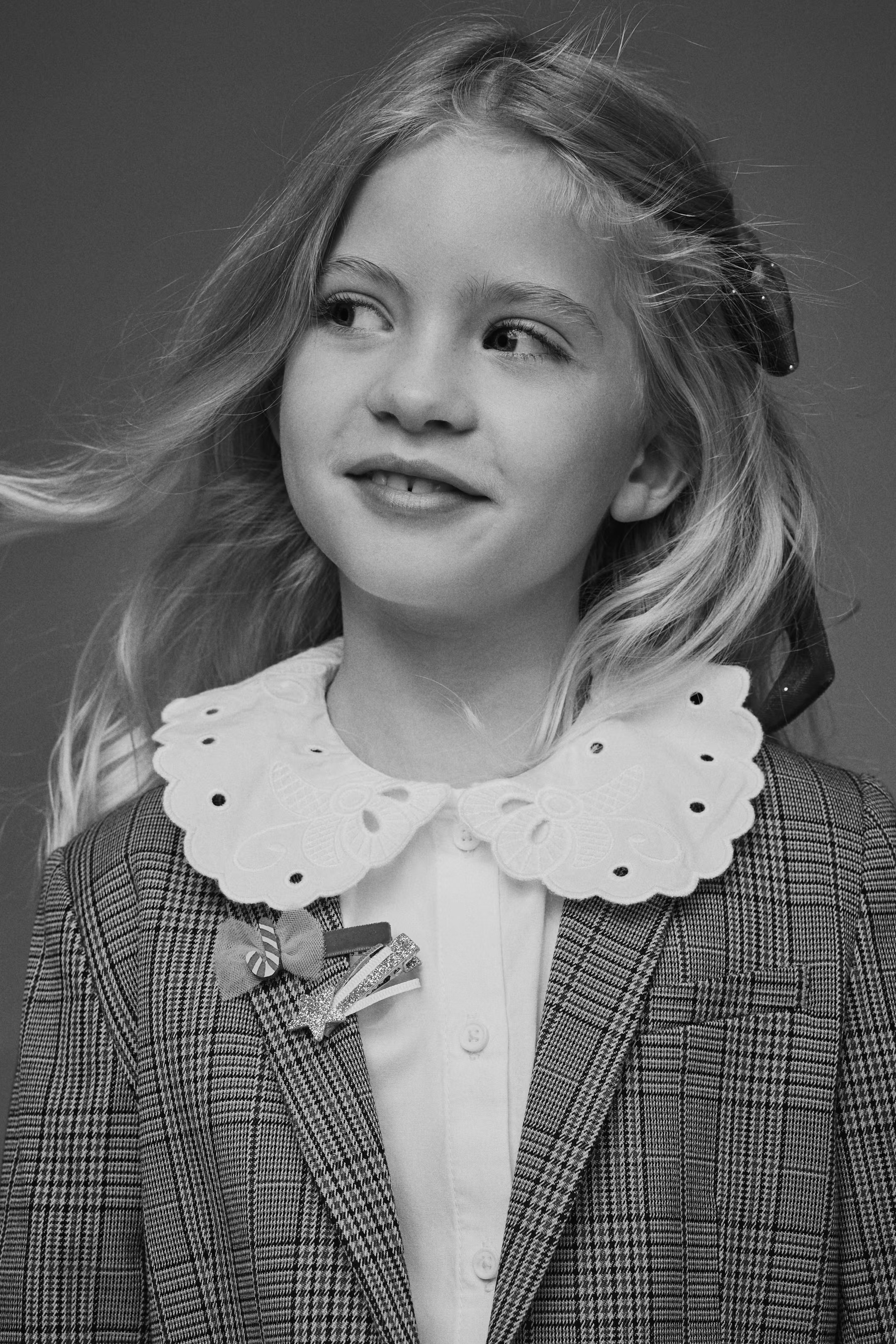 Embroidered Blouse with Peter Pan Collar | H&M (US + CA)