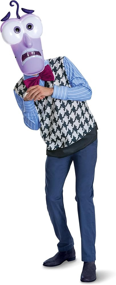 Disguise Adult Inside Out Fear Costume, Official Inside Out Halloween Costume Kit | Amazon (US)