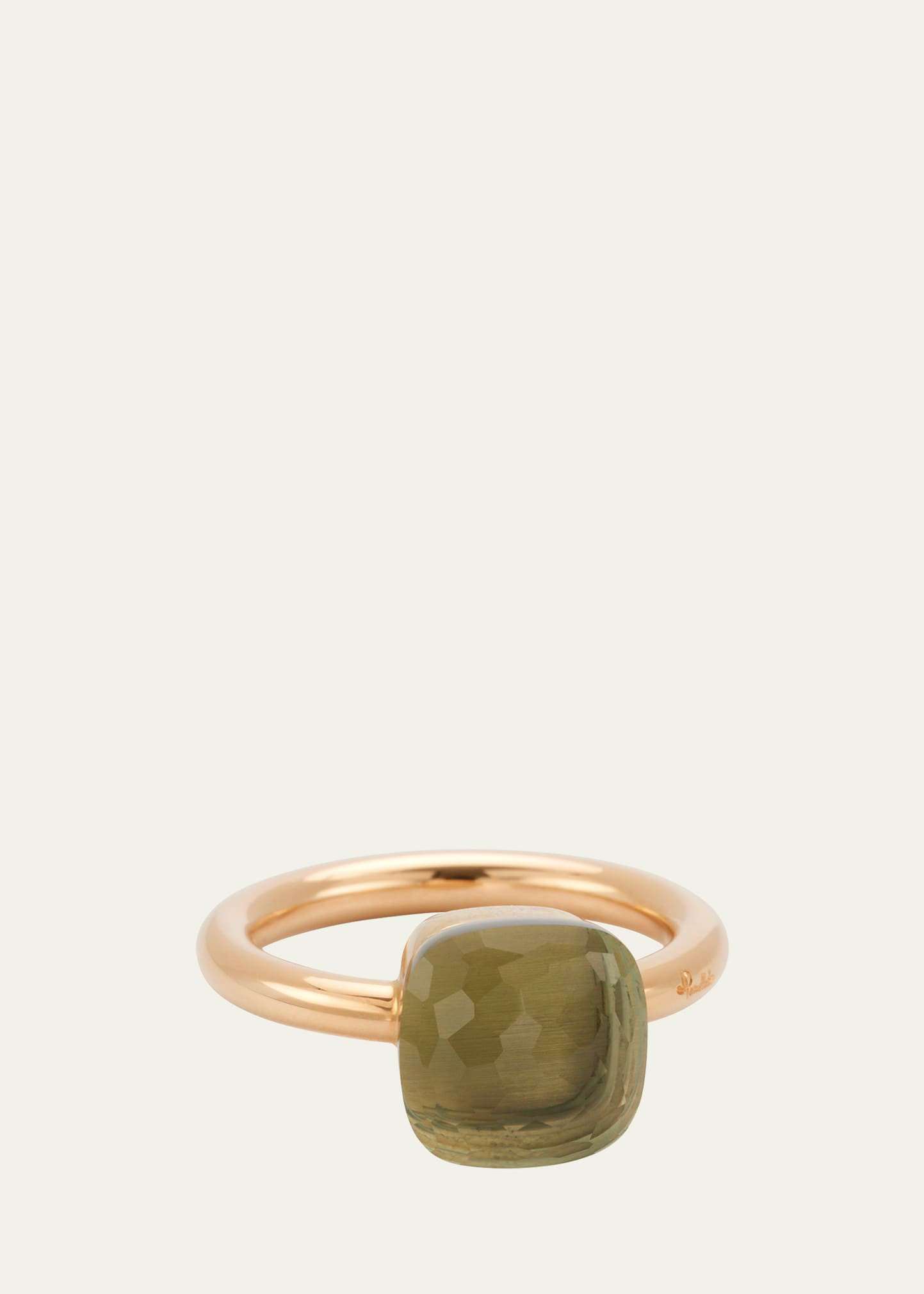 Pomellato Nudo Classic 18k Rose Gold Prasiolite Ring | Bergdorf Goodman