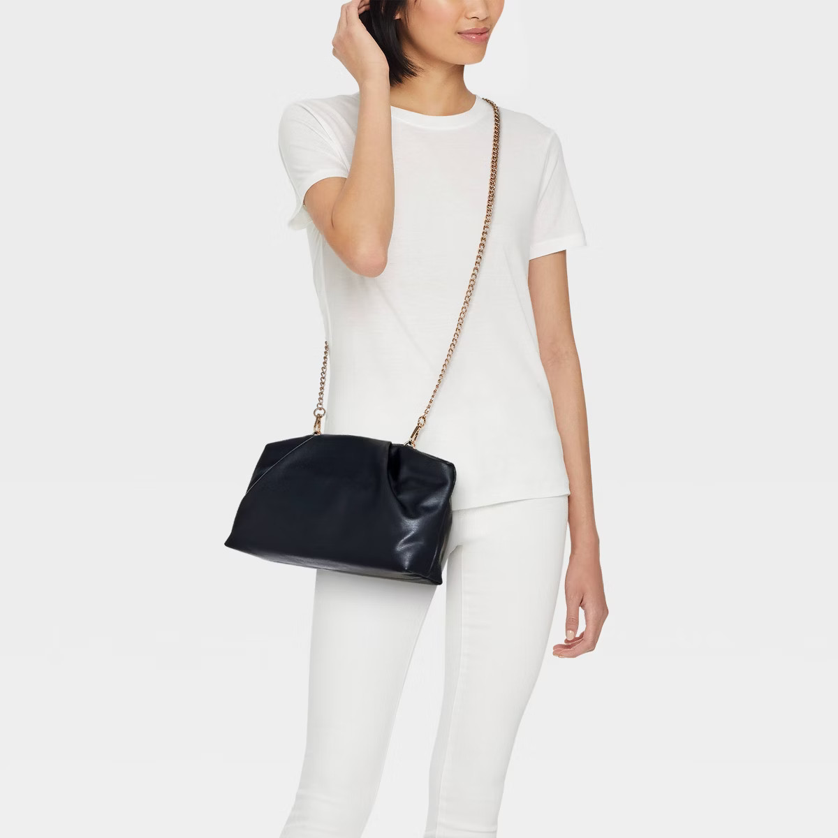 Slouchy Clutch with Chain Crossbody - A New Day™ | Target