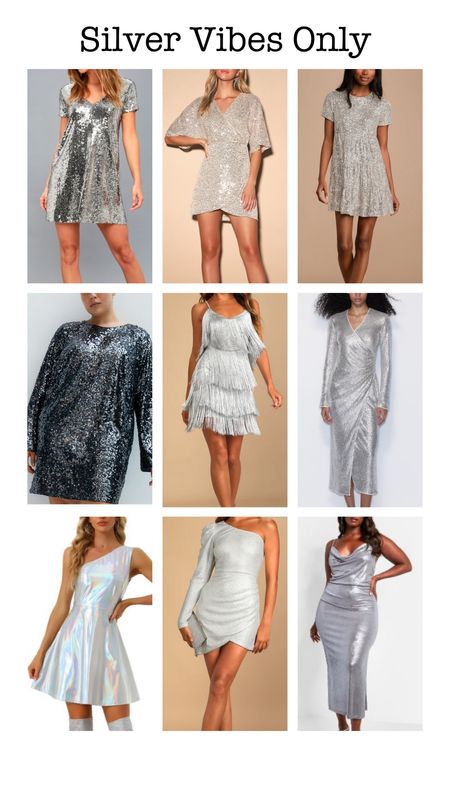 The holiday season is upon us! Check out these sparkly silver dresses for a festive night out! 

#LTKmidsize #LTKGiftGuide #LTKHoliday