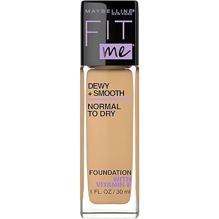 Maybelline New York Fit Me Dewy + Smooth Foundation Makeup, Java, 1 Fl. Oz (Pack of 1) | Amazon (US)