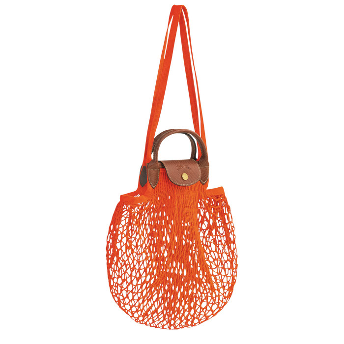 Mesh bag L Le Pliage filet Orange (10121HVH217) | Longchamp US | Longchamp
