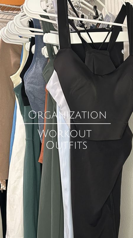 Closet organization 
Home organization 
Organization tips
Workout outfit
Athleisure 

#LTKVideo #LTKfitness #LTKhome