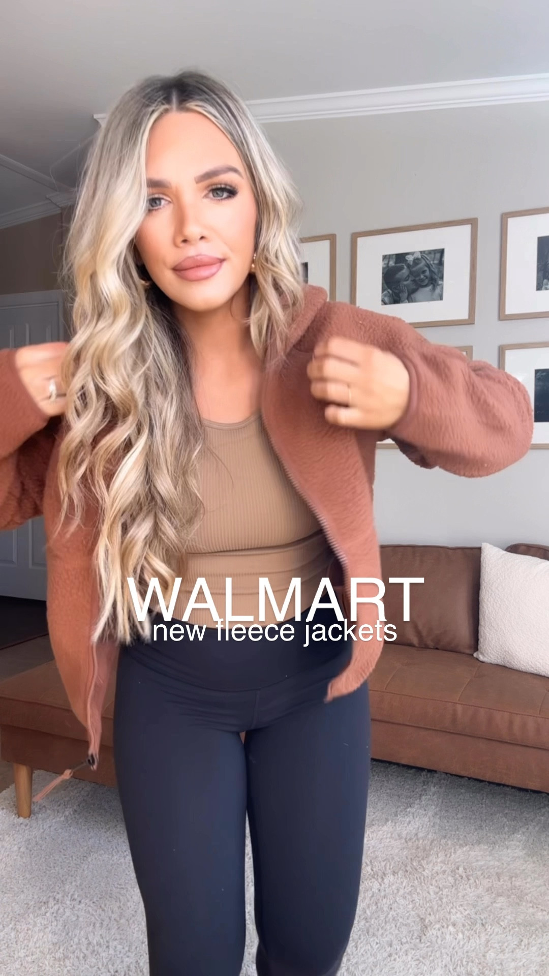 New Walmart fleece zip hoodie jackets. I’m wearing a size XS in all three colors & it also comes in black! 

#LTKFindsUnder50 #LTKStyleTip #LTKFindsUnder100