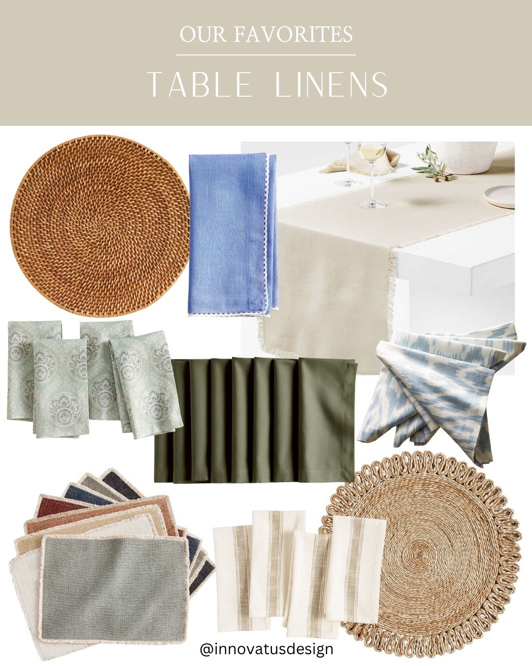 Get ahead of the festive season with our favourite table linens! These napkins table runners and placemats are perfect for entertaining during the festive period.

#LTKSeasonal #LTKHoliday #LTKHome