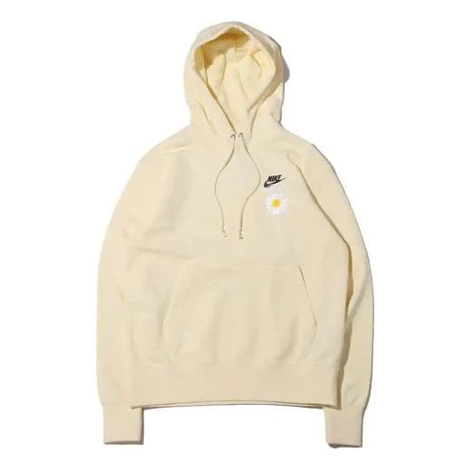 Men's Nike Daisy Embroidered Sports Cream Yellow | KICKS CREW