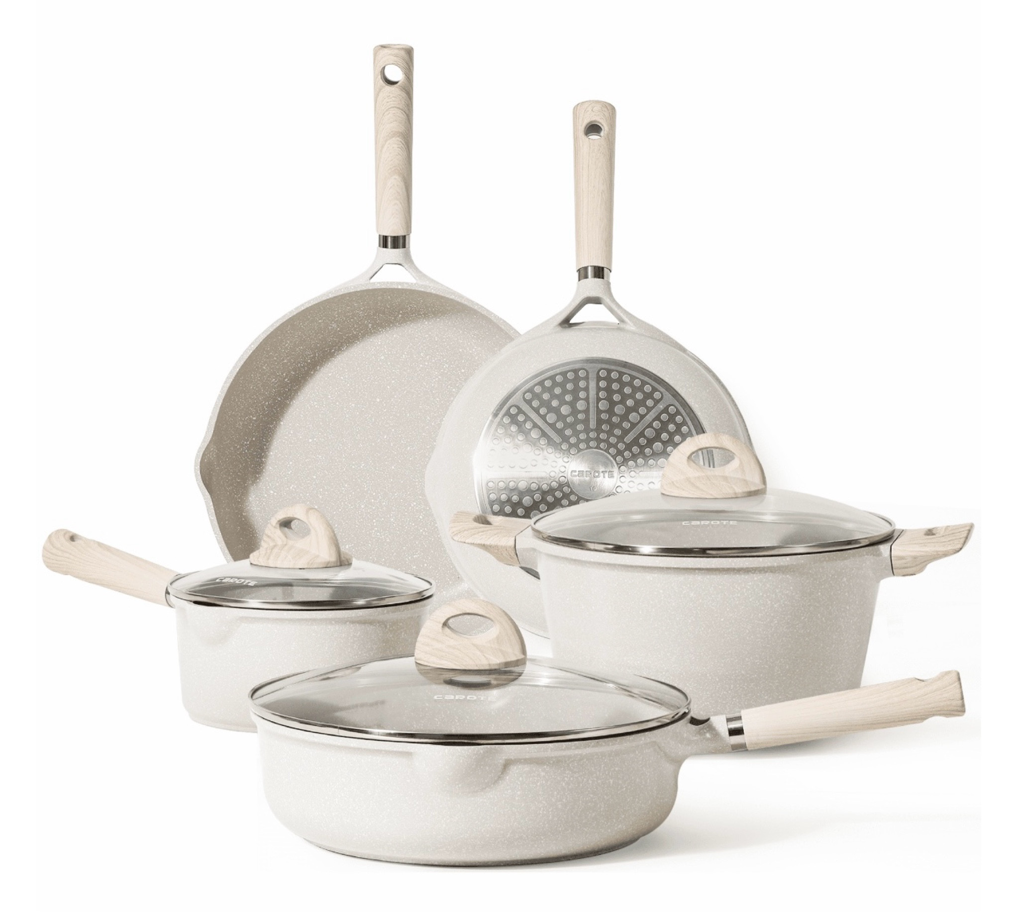 ⚡️FLASH DEAL ⚡️

This neutral pot & pan set is on sale for $64.00 👀 normally $200+ 🔥 at Walmart.

If only it came in pink! 😂

#LTKsalealert #LTKfindsunder100 #LTKhome