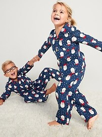 Unisex Matching Santa Claus Pajama Set for Toddler & Baby | Old Navy (US)