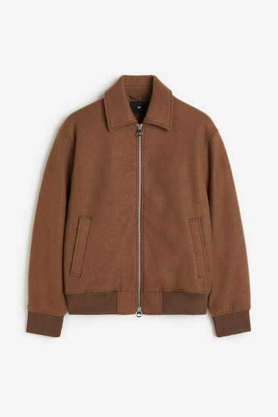 Regular Fit Wool-blend jacket | H&M (UK, MY, IN, SG, PH, TW, HK)