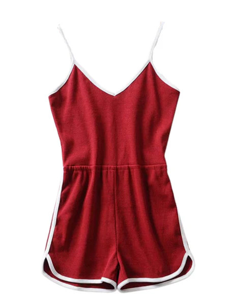 'Nicky' V-Neck Sleeveless Romer (3 Color) | Goodnight Macaroon