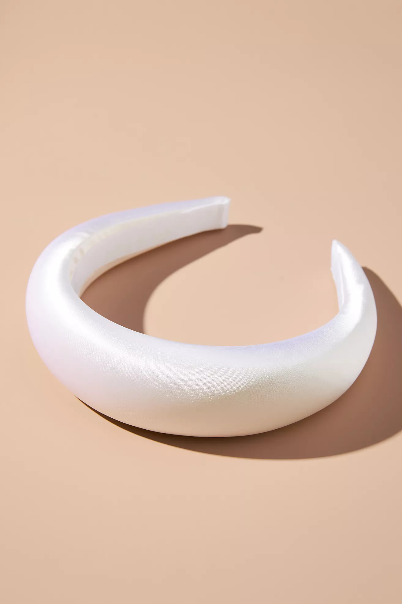 Leontine Vintage Puffy Satin Headband | Anthropologie (US)