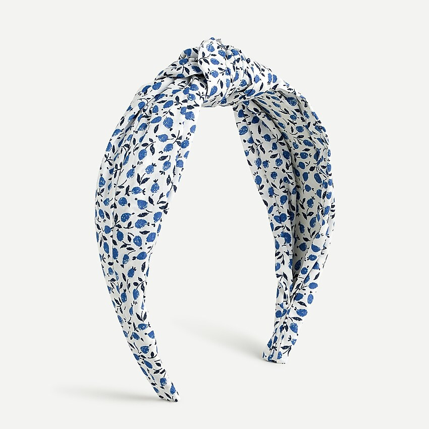 Knot headband in Liberty® print | J. Crew US