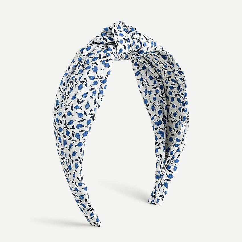 Knot headband in Liberty® print | J.Crew US