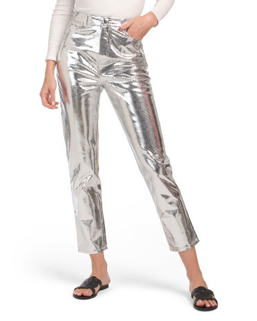 Metallic Trouser Pants | Designer Clothing | Marshalls | Marshalls