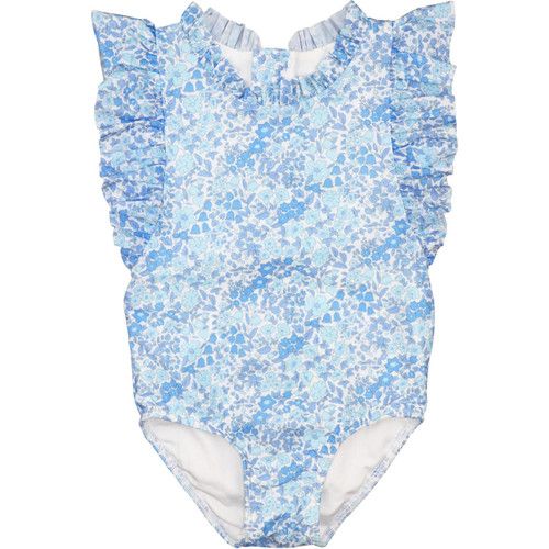 Blue Liberty Lycra Swimsuit | Cecil and Lou