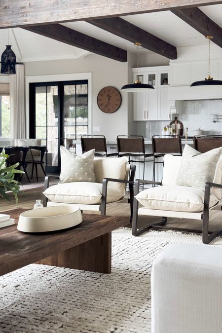 I can't get enough of our new living room chairs! 

Home  home decor  home favorites  home finds  neutral home  modern home  living room inspo  minimalist home  coffee table styling 

#LTKhome #LTKSeasonal