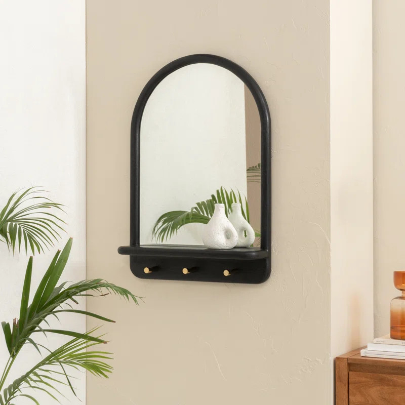 Erving Solid Wood Accent Wall Mirror | Wayfair North America