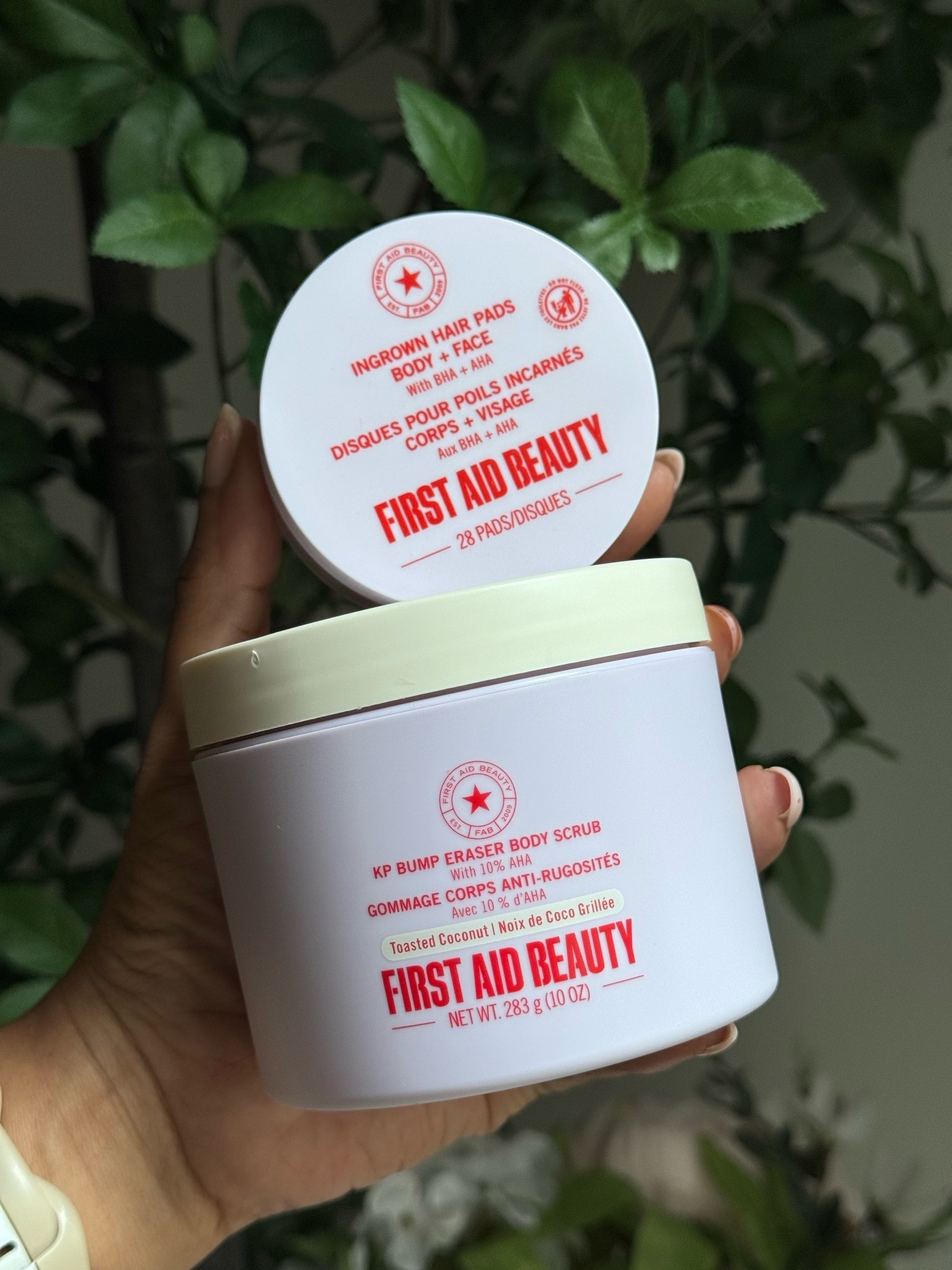 First aid beauty body scrub and in grown hair pads for the smoothest skin possible

#LTKselfcare #LTKBeauty