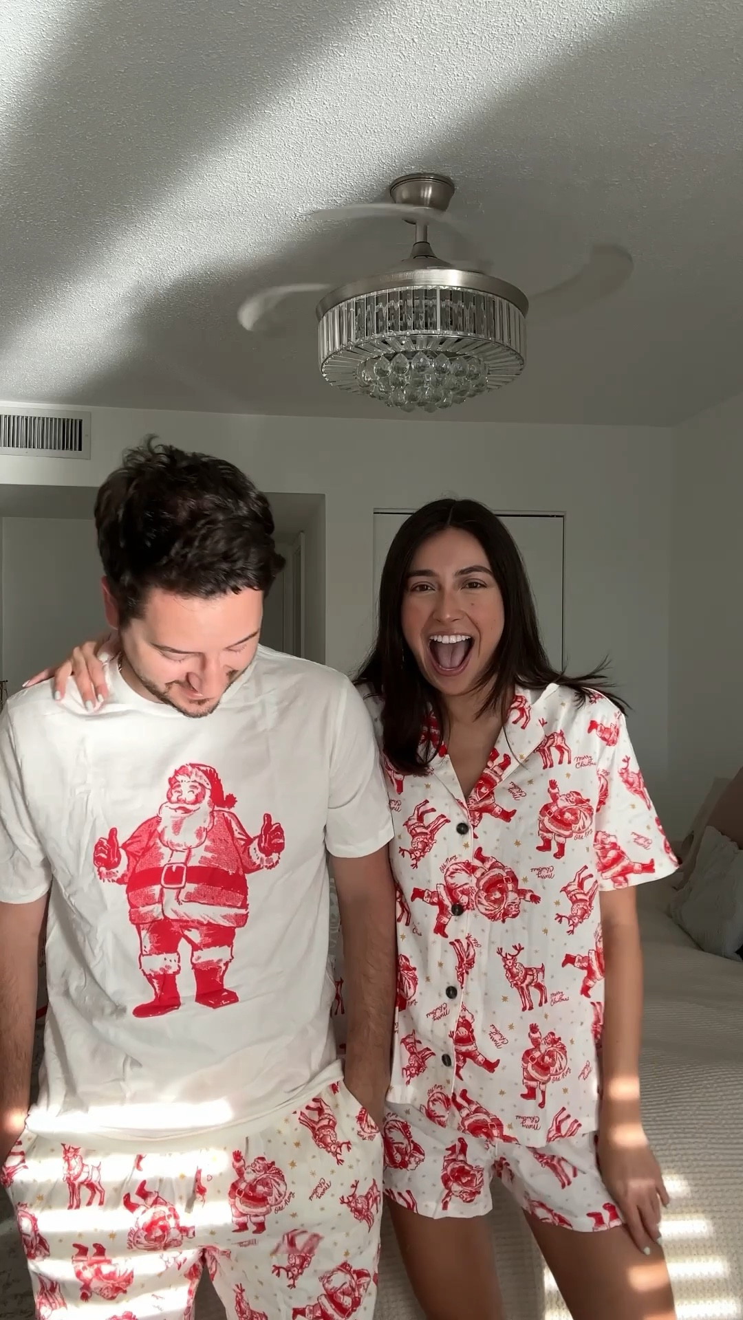 Old Navy Christmas Pjs for the whole family 🎅🏼❤️🦌 | Matching Christmas pajamas | ordered a size XS for myself & medium for my boyfriend! 

#LTKFindsUnder50 #LTKSeasonal