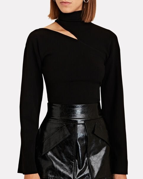 Edith Rib Knit Turtleneck Sweater | INTERMIX