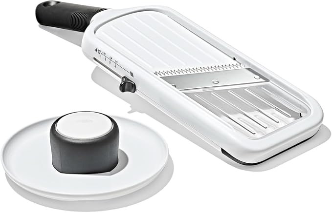 OXO Good Grips Precision Handheld Mandoline, Mandoline Slicer, Adjustable Thickness Vegetable Sli... | Amazon (US)