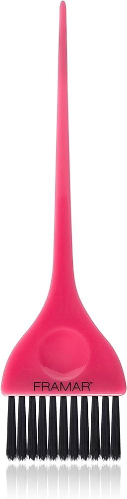 FRAMAR Pink Hair Color Brush - Hair Coloring Brush for Hair Dye, Hair Dye Brush to Apply Hair Col... | Amazon (US)