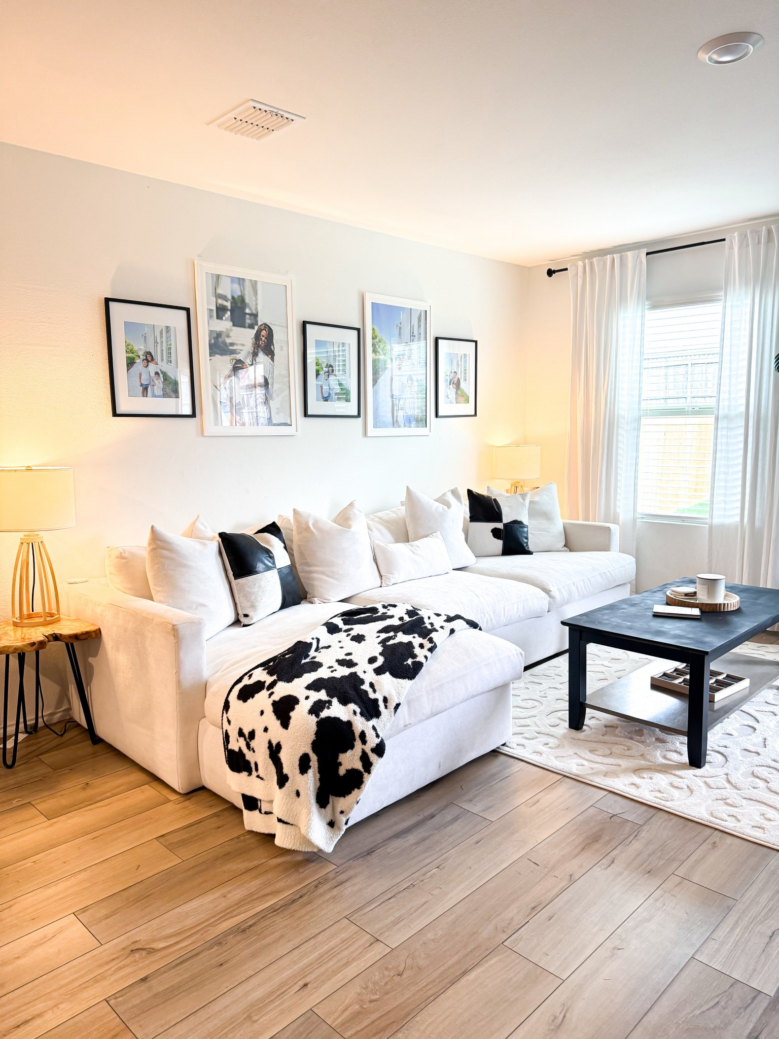 Simple, modern living room with a hint of Texas western

#LTKFamily #LTKHome