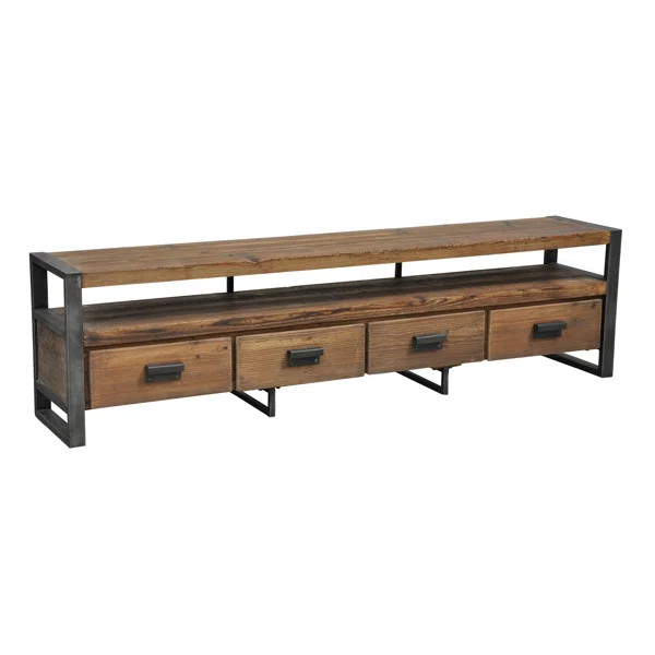 Maison Solid Wood TV Stand for TVs up to 88" | Wayfair North America