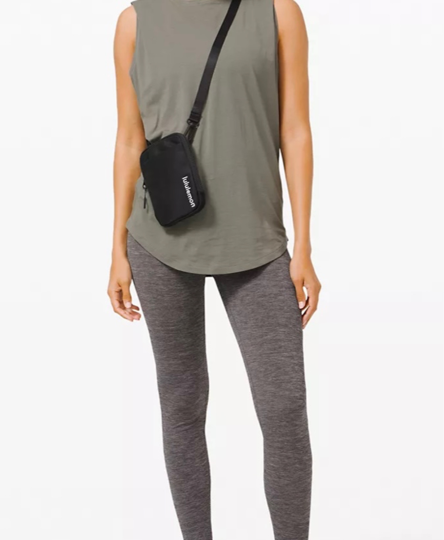 Love this crossbody/fanny pack. Perfect for the gym, dog walk, or quick trip to the store. I can fit my small wallet, keys, lip gloss, and phone! Main area zips with divided sections inside
and a pouch in front (perfect for my phone). Love my black one so much just ordered the Burnt Caramel too! 

#LTKitbag