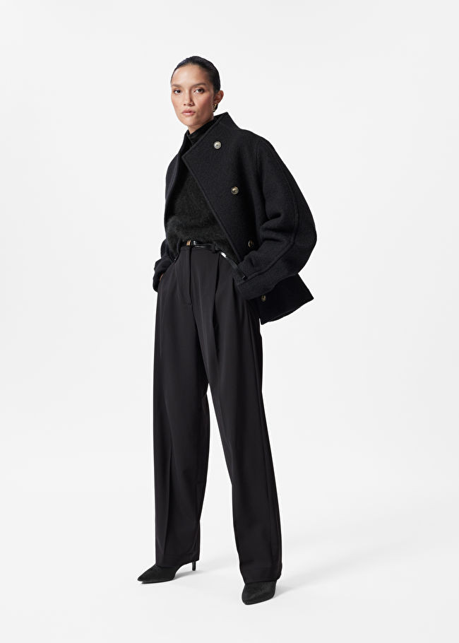 Straight-Leg Press-Crease Trousers | & Other Stories (EU + UK)