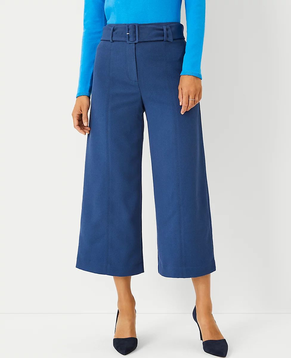 The Belted Culotte Pant | Ann Taylor (US)