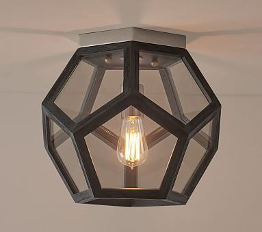 Pentagon Prism Flush Mount | Pottery Barn Kids