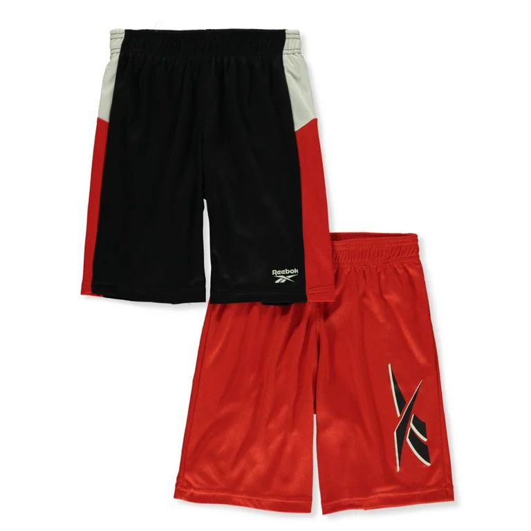 Reebok Boys' 2-Pack Shorts - black, 6 (Little Boys) | Walmart (US)