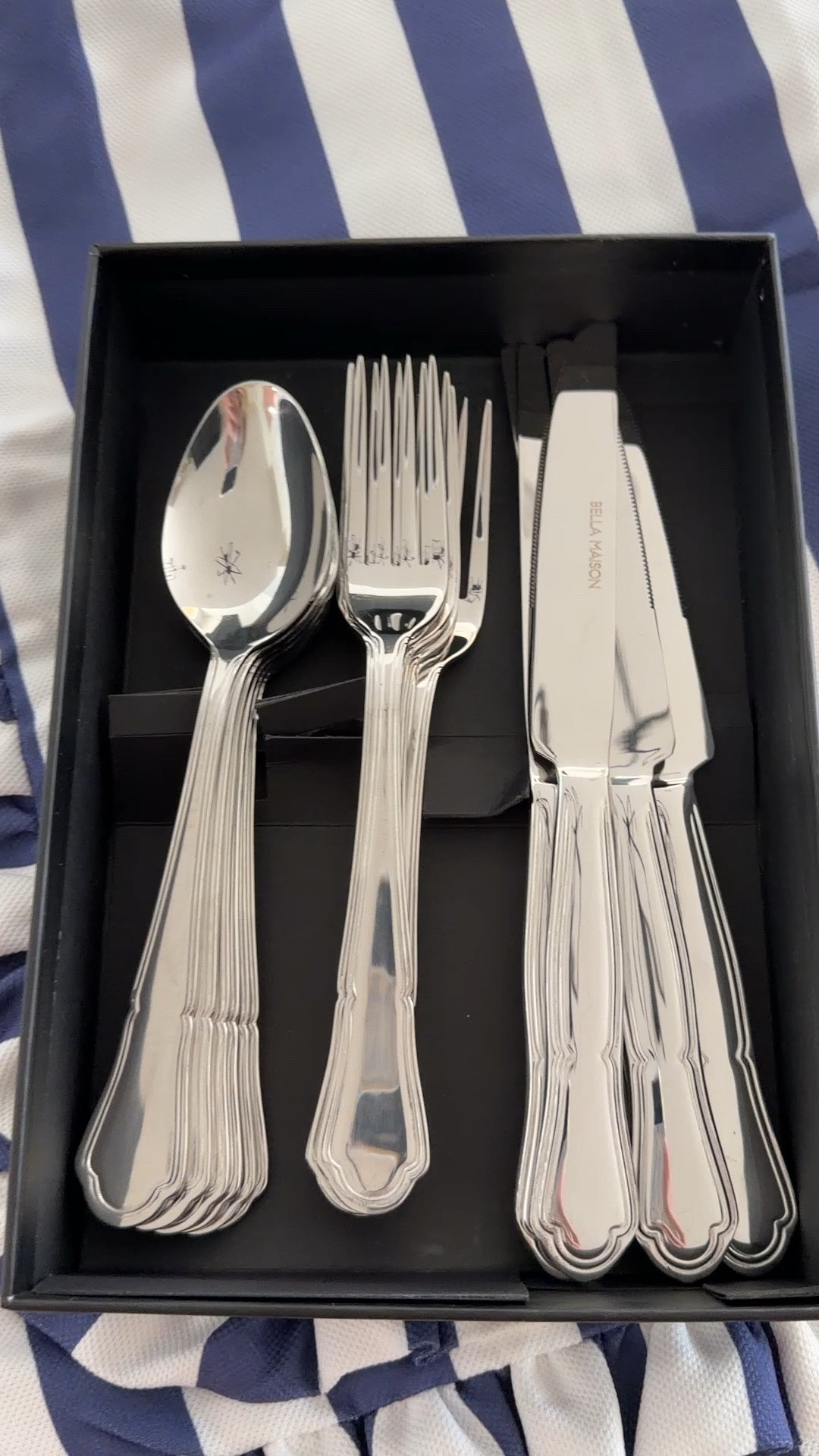 Finally got some nice silverware to replace our old faded set! @bellamaison #sponsored

#LTKHome